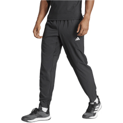 adidas Essentials Woven Trainingshose Herren IT5457 - black/white M