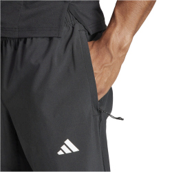 adidas Essentials Woven Trainingshose Herren IT5457 - black/white M