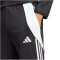 adidas Tiro24 Slim Trainingshose Herren 095A - black/white XS