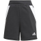 adidas Tiro24 Sweatshorts Damen 095A - black/white XXS