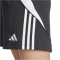 adidas Tiro24 Sweatshorts Damen 095A - black/white XXS