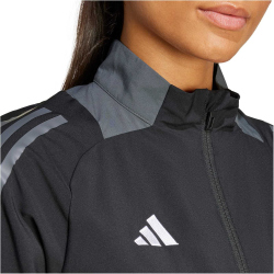 adidas Tiro24 Competition Pr&auml;sentationsjacke Damen 095A - black/tmdrgr XXS