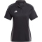 adidas Tiro24 Competition Poloshirt Damen 095A - black/tmdrgr XS