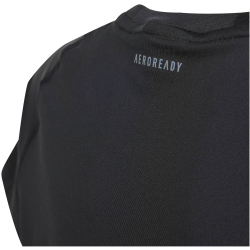 adidas Trainingsshirt Mädchen 095A - black/refsil 128