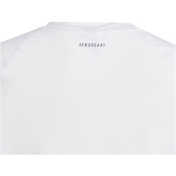 adidas Trainingsshirt Mädchen 001A - white/refsil 140