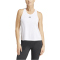 adidas Essentials Minimal Branding Racerback Trainings-Tanktop Damen IS4034 - white XS