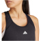 adidas Essentials Minimal Branding Racerback Trainings-Tanktop Damen IN9171 - black XS