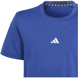 adidas Aeroready Heather Trainingsshirt Kinder AA35 - legink/lucblu/refsil 152