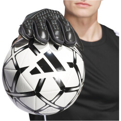 adidas Predator Match Torwarthandschuhe mit Fingersave Herren 095A - black/black 8