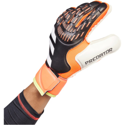 adidas Predator Match Torwarthandschuhe mit Fingersave Herren 095A - black/solred/syello 7