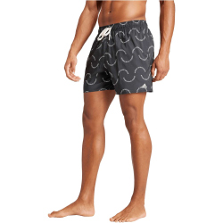 adidas Wave Logo CLX Badeshorts Herren 095A - black/owhite S