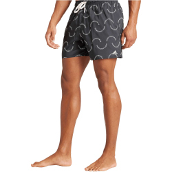 adidas Wave Logo CLX Badeshorts Herren 095A - black/owhite S