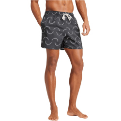 adidas Wave Logo CLX Badeshorts Herren 095A - black/owhite S