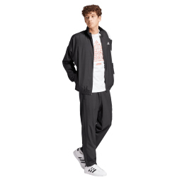 adidas Sportswear Colorblock Trainingsanzug Herren 095A - black/white XXL