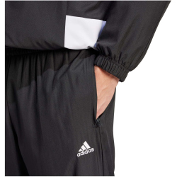 adidas Sportswear Colorblock Trainingsanzug Herren 095A - black/white XXL