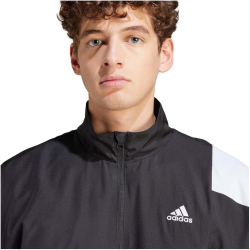 adidas Sportswear Colorblock Trainingsanzug Herren 095A - black/white XXL