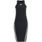 adidas Future Icons 3-Streifen Kleid Damen 095A - black/white XS