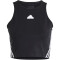 adidas Future Icons 3-Streifen Trainings-Tanktop Damen 095A - black XS