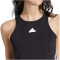 adidas Future Icons 3-Streifen Trainings-Tanktop Damen 095A - black XS