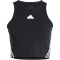 adidas Future Icons 3-Streifen Trainings-Tanktop Damen 095A - black L