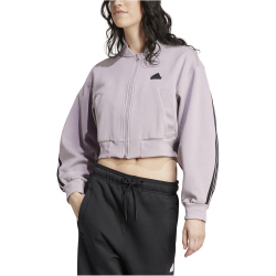 adidas Future Icons 3-Streifen Bomberjacke Damen AF4M - prlofi/black S