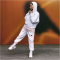 adidas Z.N.E. Woven Trainingshose Damen 001A - white XS