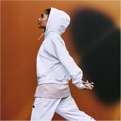 adidas Z.N.E. Woven Sweatjacke Damen 001A - white XS