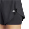 adidas Designed For Training 2in1 Trainingsshorts Damen 095A - black XXS