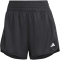 adidas Pacer Essentials Knit High Rise Trainingsshorts Damen IQ2576 - black XS/5"