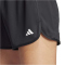 adidas Pacer Essentials Knit High Rise Trainingsshorts Damen IQ2576 - black XS/5"
