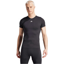 adidas Techfit Aeroready Trainingsshirt Herren 095A - black S