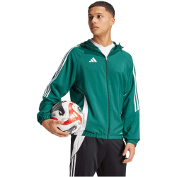 adidas Tiro24 Windbreaker Herren AD8T - drkgrn/white XS