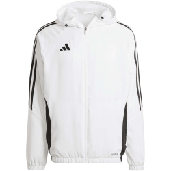 adidas Tiro24 Windbreaker Herren 001A - white/black S