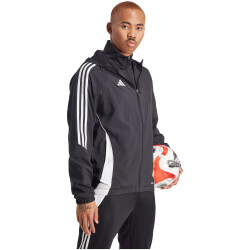 adidas Tiro24 Windbreaker Herren 095A - black/white XS