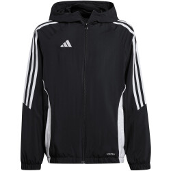 adidas Tiro24 Windbreaker Kinder 095A - black/white 116