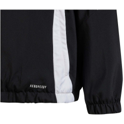 adidas Tiro24 Windbreaker Kinder 095A - black/white 128