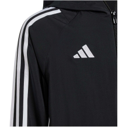 adidas Tiro24 Windbreaker Kinder 095A - black/white 128