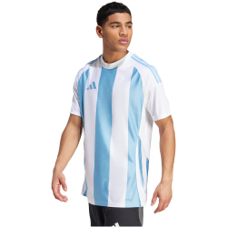 adidas Striped 24 Fußballtrikot Herren IW4555 - team light blue/white/white S