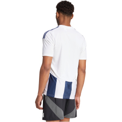 adidas Striped 24 Fußballtrikot Herren AEQ1 - tenabl/white/white XS