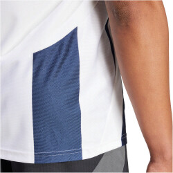 adidas Striped 24 Fußballtrikot Herren AEQ1 - tenabl/white/white XS