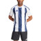 adidas Striped 24 Fußballtrikot Herren AEQ1 - tenabl/white/white XS