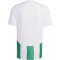 adidas Striped 24 Fußballtrikot Herren 001A - white/teagrn S
