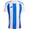 adidas Striped 24 Fußballtrikot Herren 001A - white/royblu XS