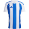adidas Striped 24 Fu&szlig;balltrikot Herren IW2144 - white/team royal blue XS