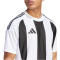 adidas Striped 24 Fu&szlig;balltrikot Herren IW2143 - white/black S