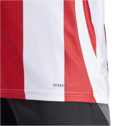 adidas Striped 24 Fu&szlig;balltrikot Herren 001A - white/tepore XS