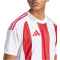 adidas Striped 24 Fu&szlig;balltrikot Herren IW2142 - white/team power red 2 XS