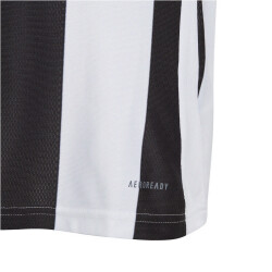 adidas Striped 24 Fußballtrikot Kinder 001A - white/black 116