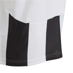 adidas Striped 24 Fußballtrikot Kinder 001A - white/black 116