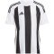 adidas Striped 24 Fußballtrikot Kinder 001A - white/black 116